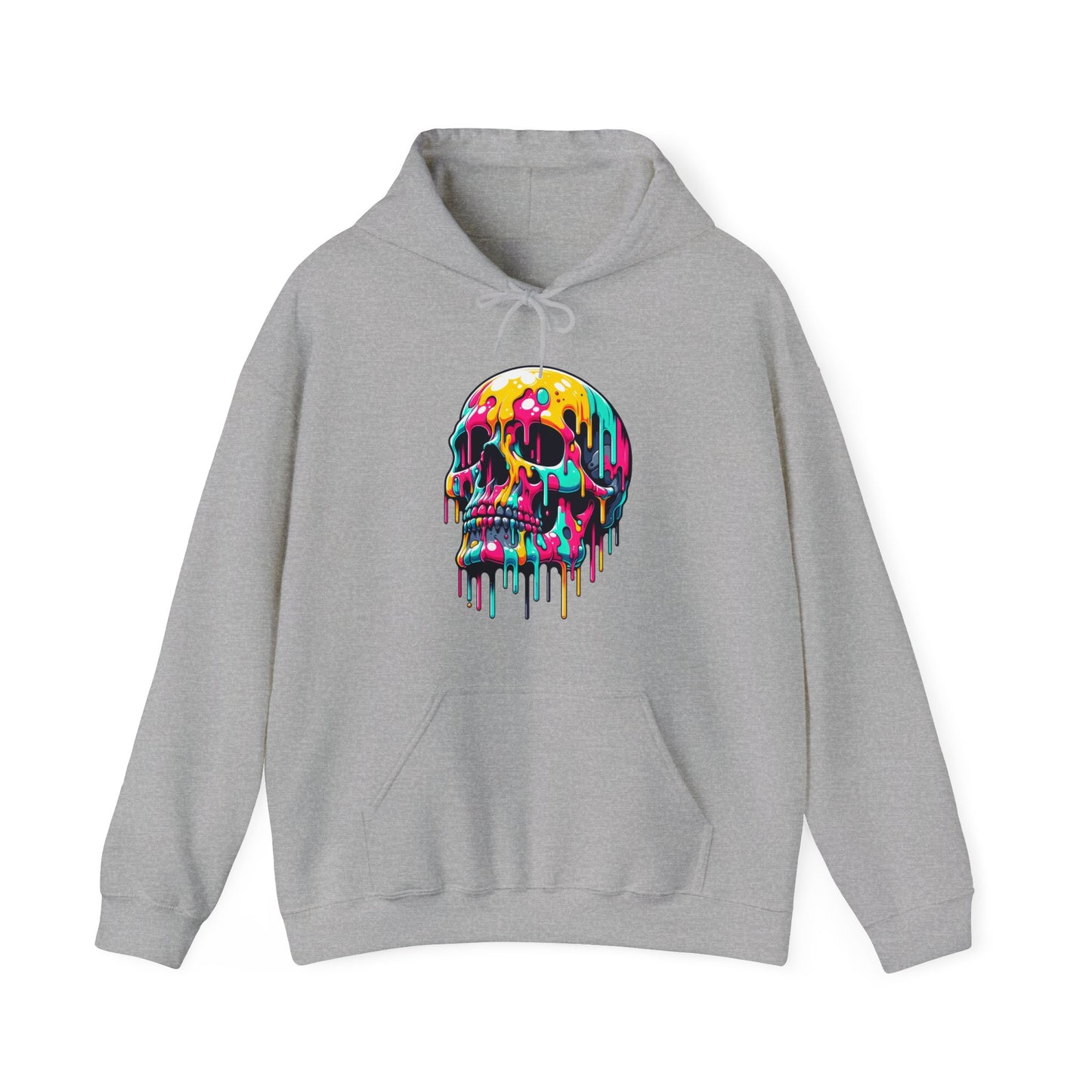 Skull Hooded Sweatshirt